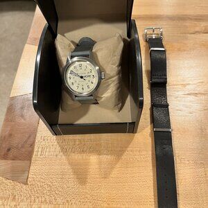 Bulova Men's Hack Automatic Military Style Watch 96A246